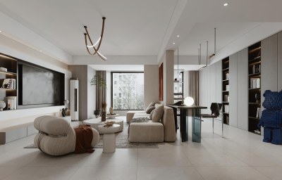 现代客餐厅3D模型下载